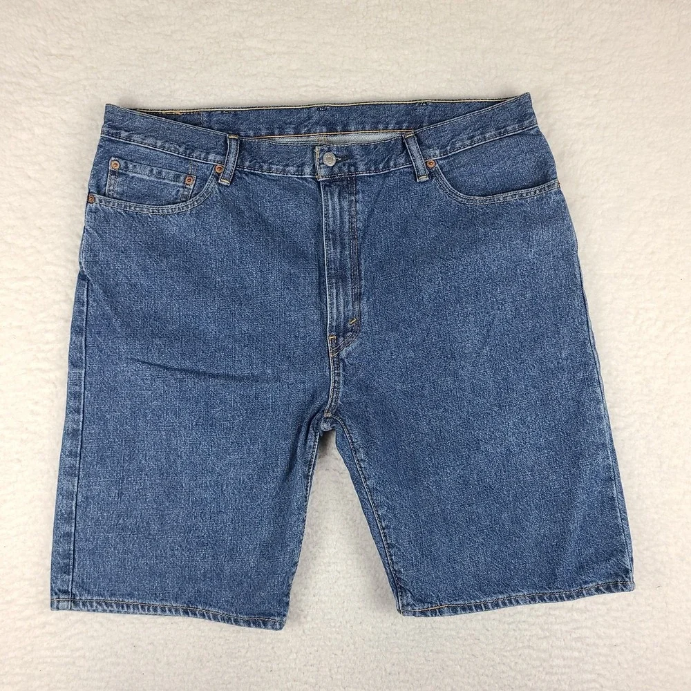 Levi's 505 Jean Shorts Mens 42‎ Blue 10